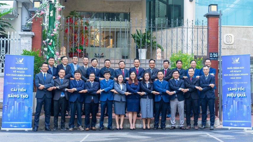 WEALTHCONS ORGANIZES PRESENTATION OF 2024 BUSINESS PRODUCTION PLAN