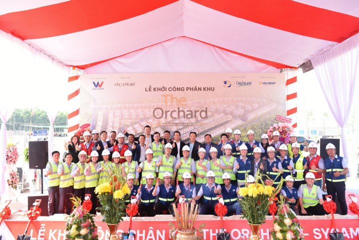 GROUND-BREAKING CEREMONY FOR THE ORCHARD @ SYCAMORE PHASE