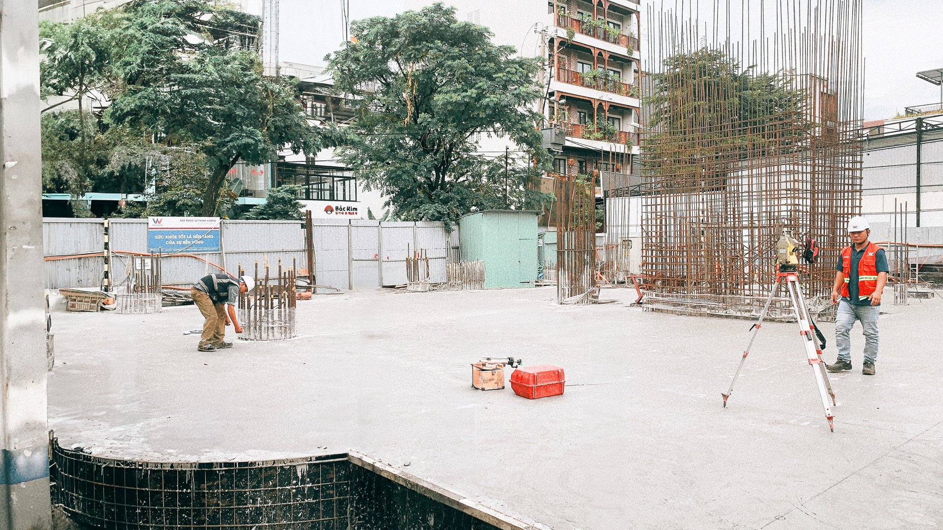 The Garrya Da Nang Project Officially Seals a 20m Deep Basement!