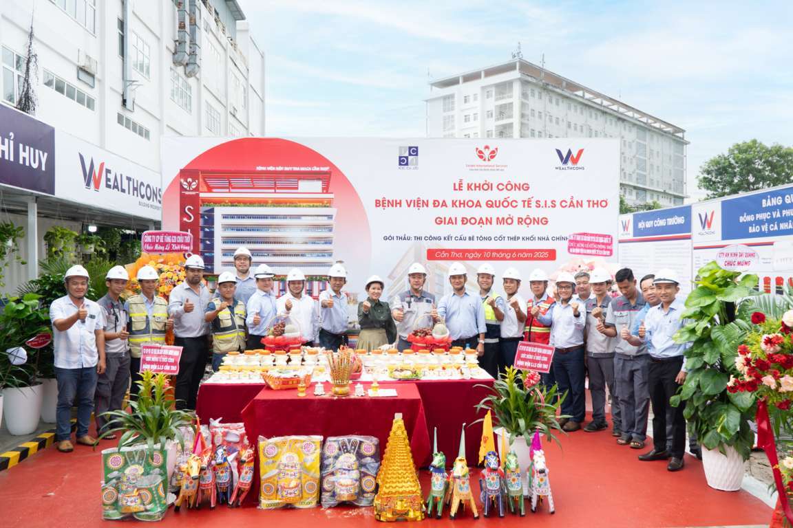 GROUNDBREAKING CEREMONY – S.I.S INTERNATIONAL GENERAL HOSPITAL, CAN THO