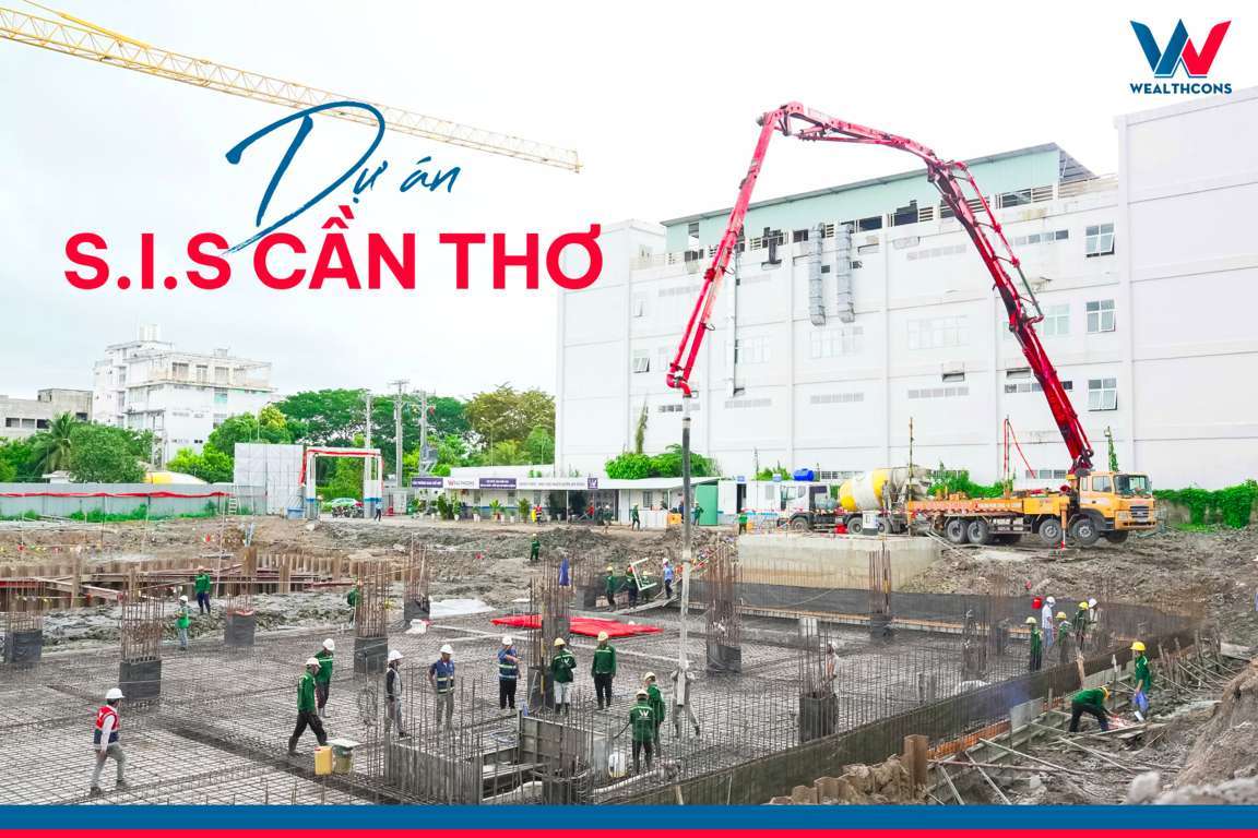 S.I.S Can Tho Project Successfully Completes Major Concrete Pour