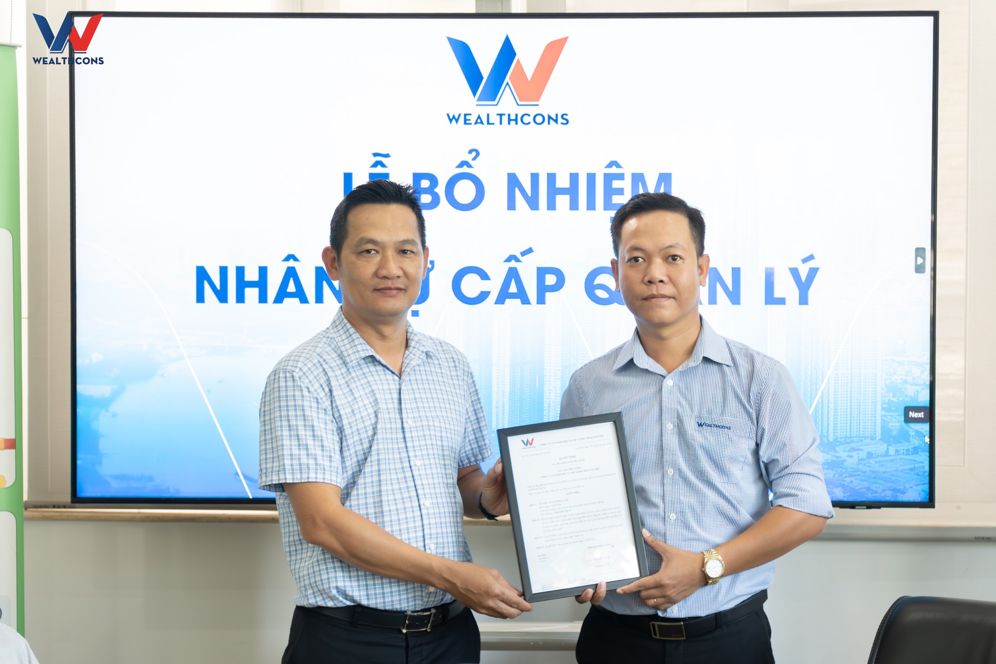 WEALTHCONS APPOINTS KEY PERSONNEL