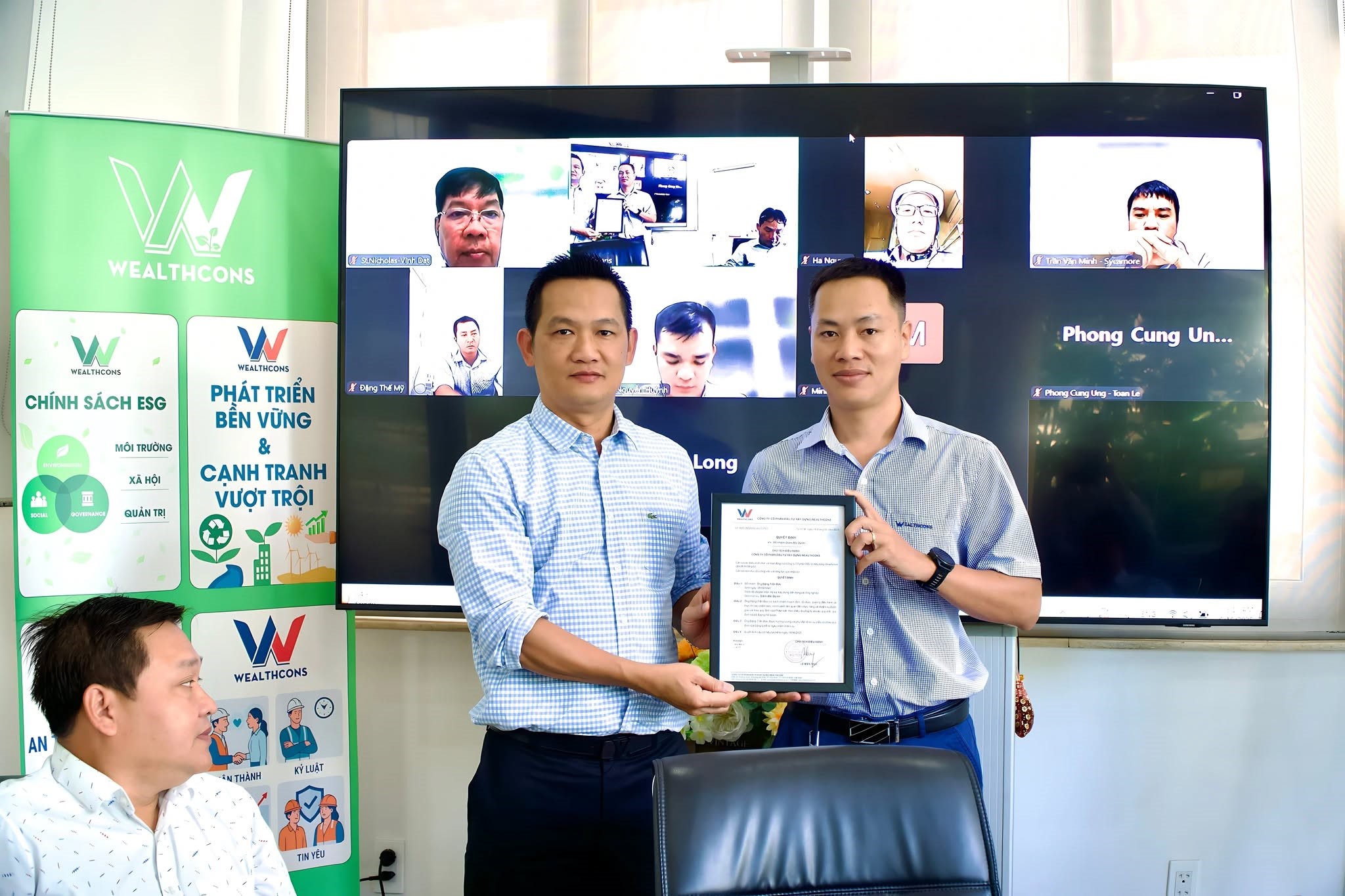 WEALTHCONS APPOINTS KEY PERSONNEL