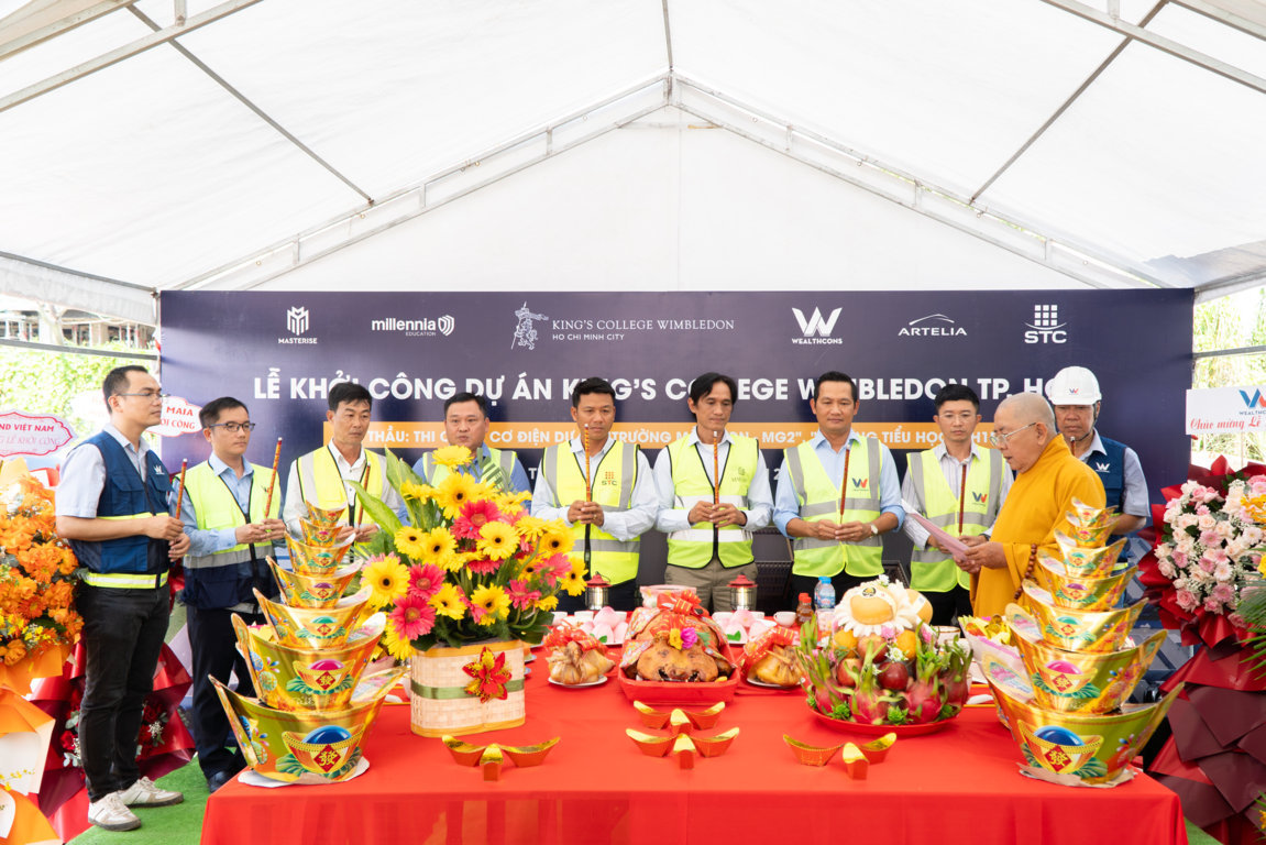WEALTHCONS CHÍNH THỨC ĐẢM NHẬN VAI TRÒ TỔNG THẦU CƠ ĐIỆN DỰ ÁN KING’S COLLEGE WIMBLEDON TP. HCM